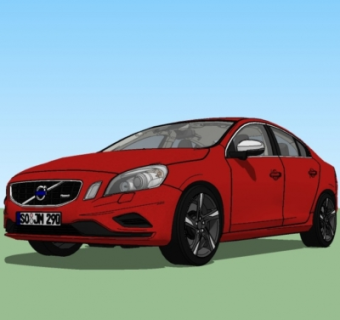 现代汽车su模型