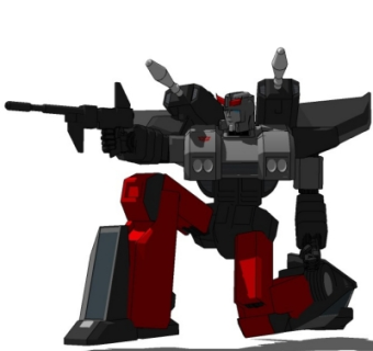 现代变形金刚su模型