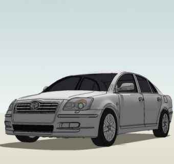 现代汽车su模型