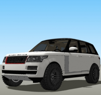 现代汽车su模型