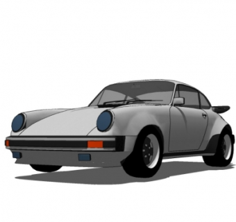 现代汽车su模型