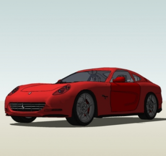 现代汽车su模型