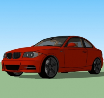 现代汽车su模型