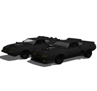 现代汽车su模型