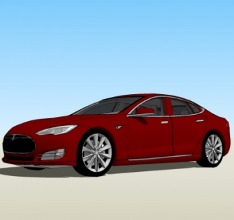 现代汽车su模型