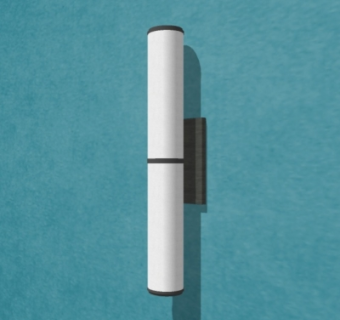 现代玻璃壁灯su模型