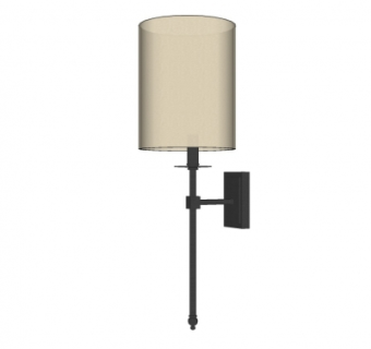 现代壁灯su模型