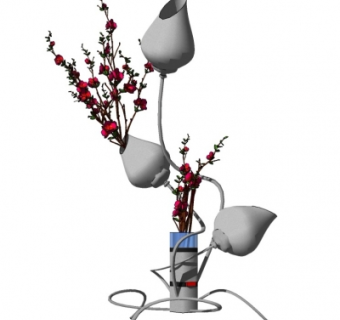 现代创意装饰灯su模型