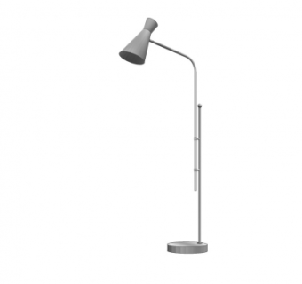 工业风落地灯su模型