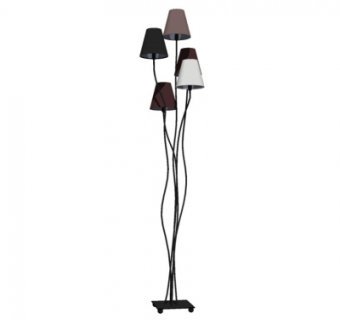 工业风落地灯su模型