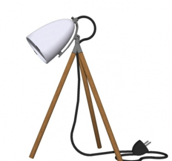 工业风落地灯su模型