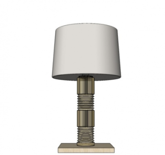 后现代台灯su模型