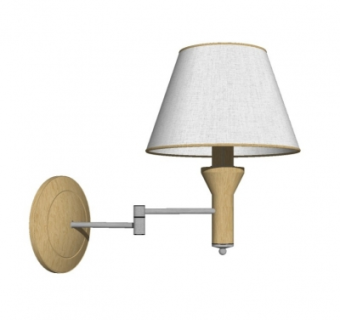 现代壁灯su模型