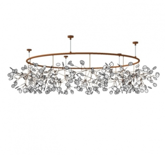 现代创意装饰灯su模型