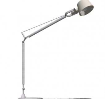 工业风台灯su模型