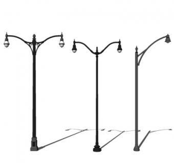 欧式路灯su模型