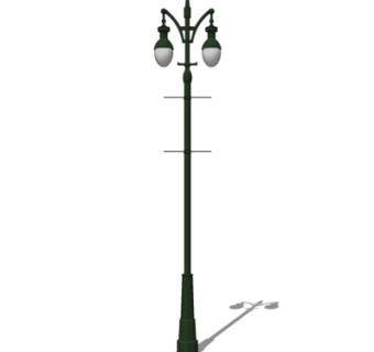 欧式路灯su模型