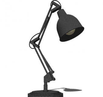 工业风台灯su模型