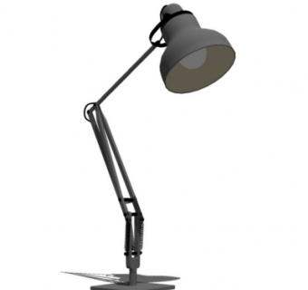 工业风台灯su模型