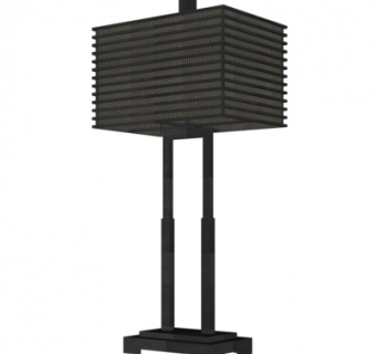 中式台灯su模型