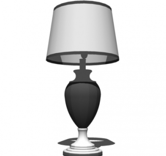 现代台灯su模型