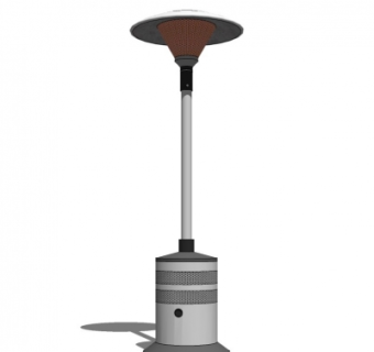 现代路灯景观灯su模型