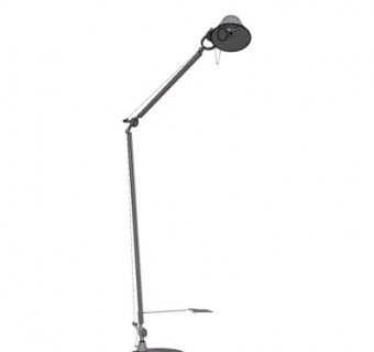 工业风落地灯su模型