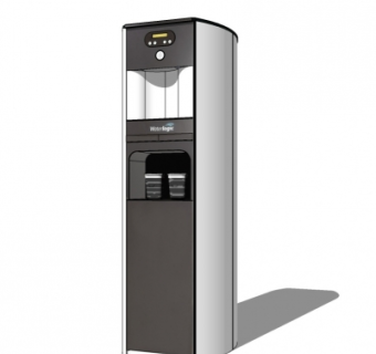 现代饮水机su模型