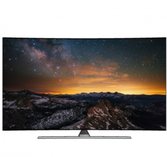 现代曲屏显示器su模型