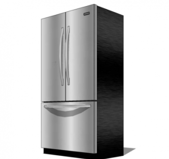 现代冰箱su模型