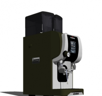 现代咖啡机su模型