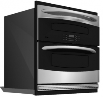 现代电烤箱su模型