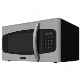 现代微波炉su模型