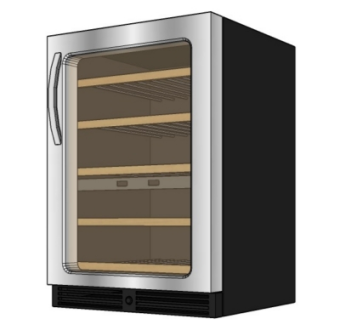 现代消毒柜su模型