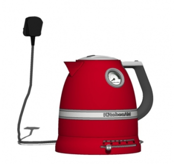 现代热水壶su模型