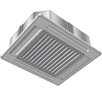 现代空调排气扇su模型