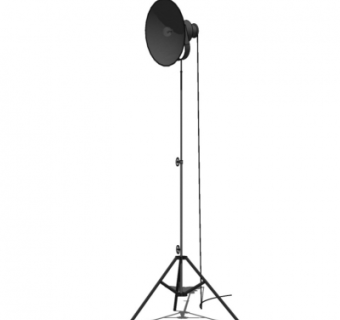 工业风落地灯su模型