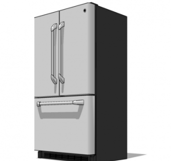 现代冰箱su模型