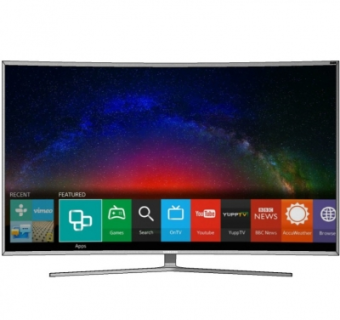 现代曲屏显示器su模型