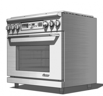 现代集成灶su模型