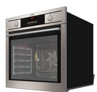 现代电烤箱su模型