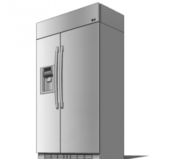 现代电冰箱su模型