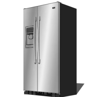 现代电冰箱su模型