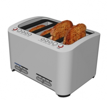 现代吐司机su模型