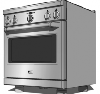 现代集成灶su模型