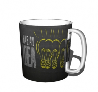 现代咖啡杯su模型