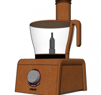 现代榨汁机su模型