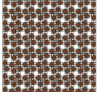 现代实木隔断su模型