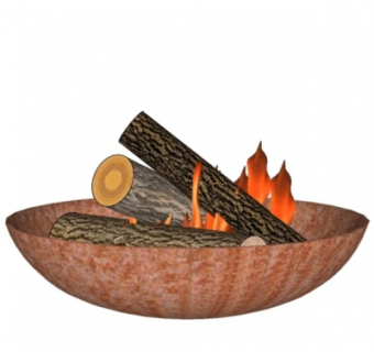 现代柴火su模型