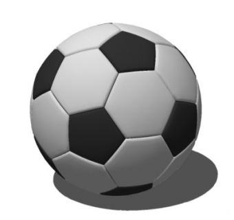 现代足球su模型